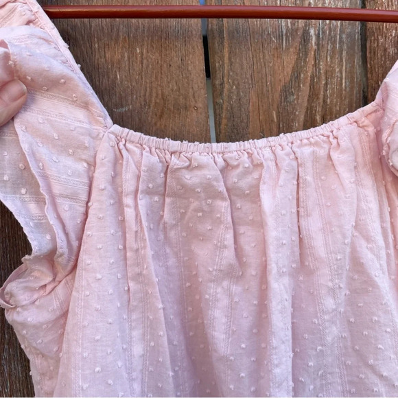 BB DAKOTA Steve Madden Women’s Pink Lacy Cropped Tank Top Size Medium - Picture 9 of 10